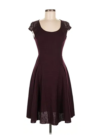 Pre-owned Deletta Cocktail Dress In Burgundy