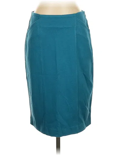 Pre-owned Cabi Casual Skirt In Blue