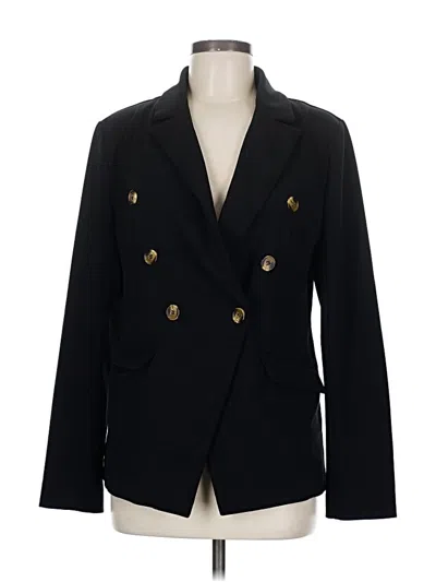 Pre-owned Ellen Tracy Blazer Jacket In Black