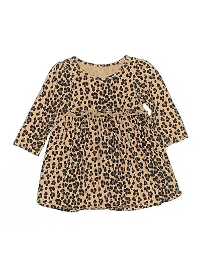 Pre-owned Baby Gap Kids' Dress In Brown