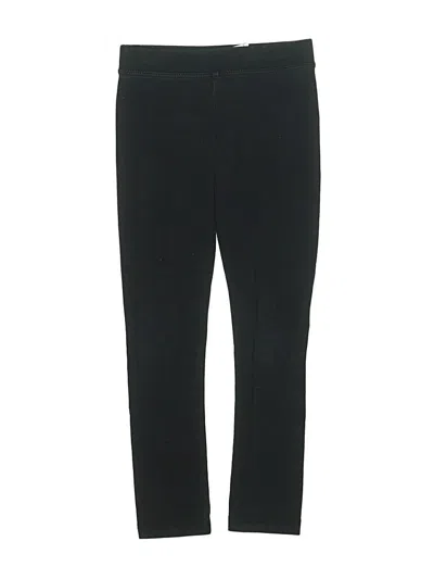 Pre-owned Crewcuts Kids' Casual Pants In Black