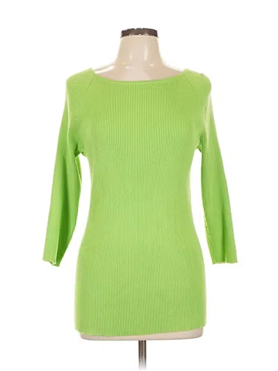 Pre-owned Polo Ralph Lauren Pullover Sweater In Green