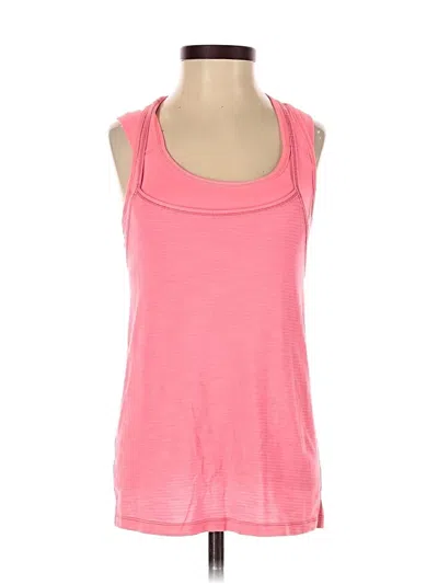 Pre-owned Lululemon Athletica Active Tank Top In Pink