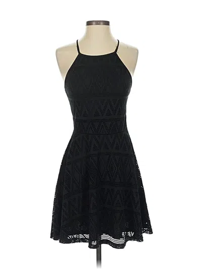 Pre-owned Derek Heart Cocktail Dress In Black