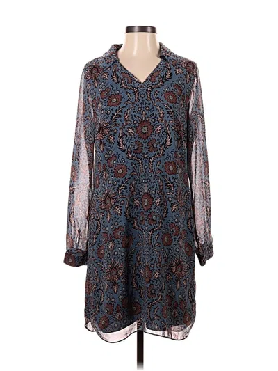 Pre-owned Cabi Casual Dress In Blue