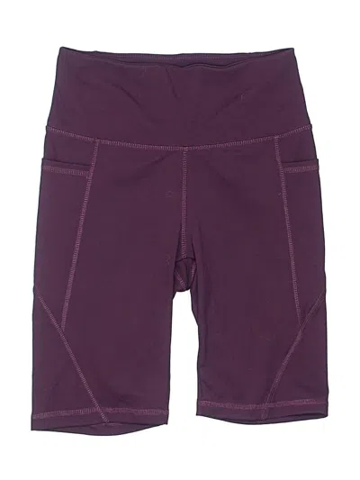 Pre-owned Danskin Athletic Shorts In Purple