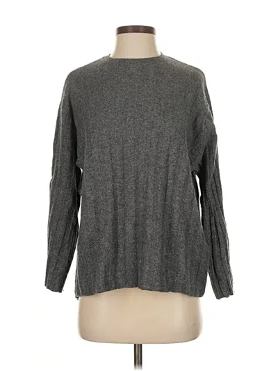 Pre-owned Zara Pullover Sweater In Gray