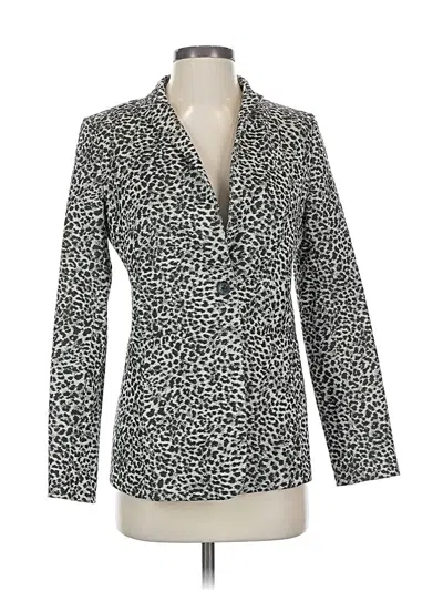 Pre-owned Banana Republic Blazer Jacket In Gray