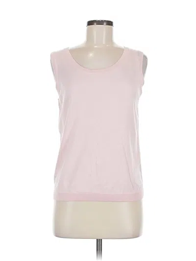Pre-owned Talbots Sleeveless T-shirt In Pink