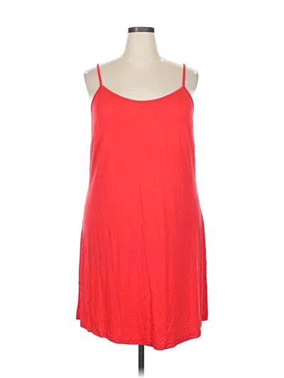 Pre-owned For Her Nyc Casual Dress In Red