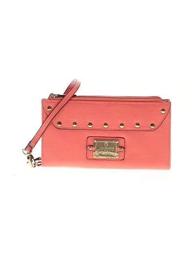 Pre-owned Nicole By Nicole Miller Wristlet In Orange