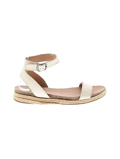 Pre-owned Lucky Brand Sandals In White