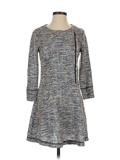 Pre-owned Bcbgmaxazria Casual Dress In Gray