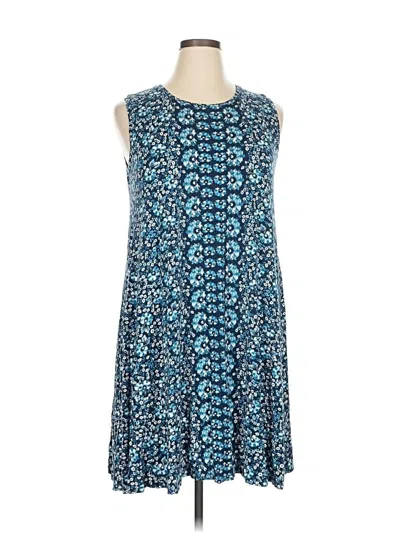 Pre-owned Style & Co Casual Dress In Blue