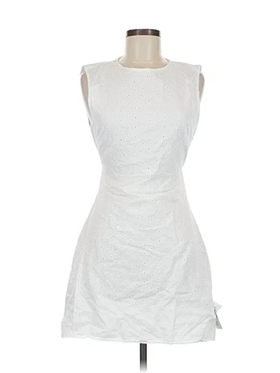 Pre-owned Asos Design Cocktail Dress In White