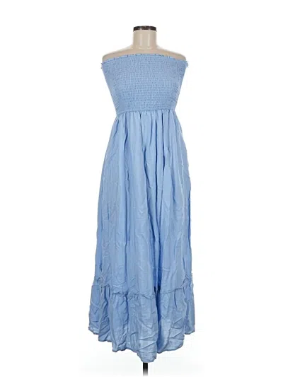 Pre-owned Zesica Casual Dress In Blue