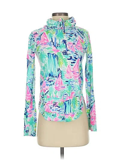 Pre-owned Lilly Pulitzer Pullover Hoodie In Pink