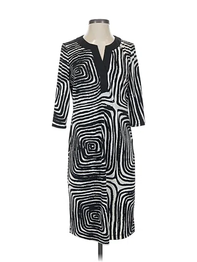 Pre-owned Chico's Casual Dress In Black