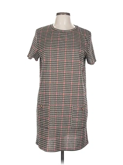 Pre-owned Trafaluc By Zara Casual Dress In Gray