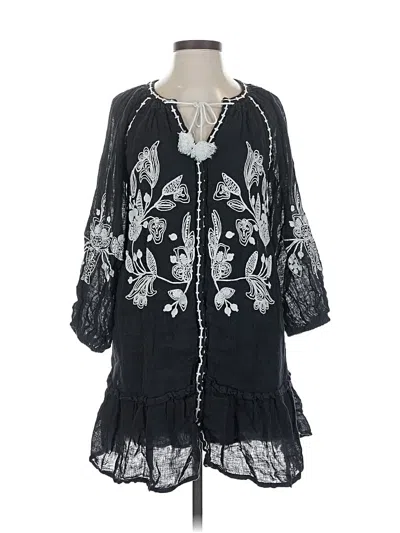 Pre-owned Tommy Bahama Casual Dress In Black