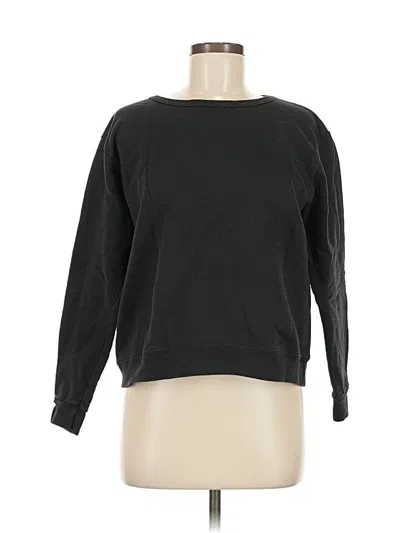 Pre-owned Hanes Sweatshirt In Black