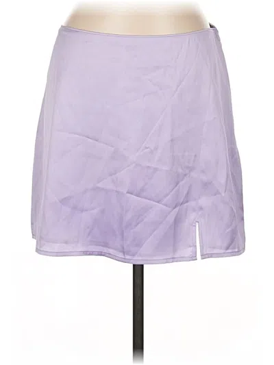 Pre-owned Hollister Casual Skirt In Purple