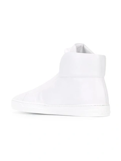 Shop Versace 'palazzo Medusa' Hi In White