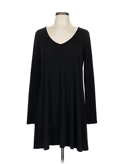 Pre-owned Franne Golde Casual Dress In Black