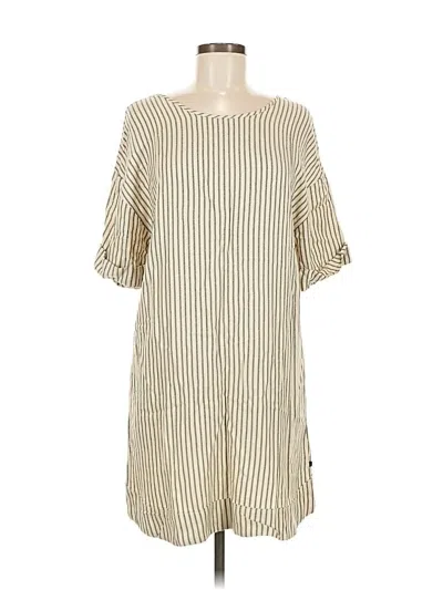 Pre-owned Hurley Casual Dress In White