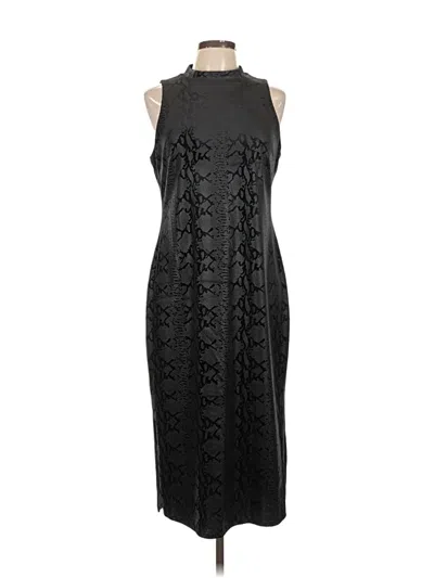 Pre-owned Inc International Concepts Cocktail Dress In Black