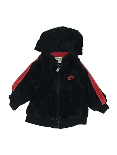 Pre-owned Nike Babies' Zip Up Hoodie In Black