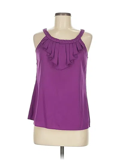 Pre-owned Banana Republic Factory Store Sleeveless Blouse In Purple