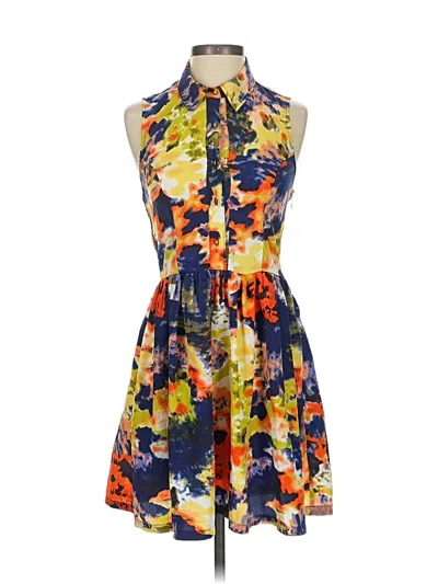 Pre-owned Love Tree Casual Dress In Blue