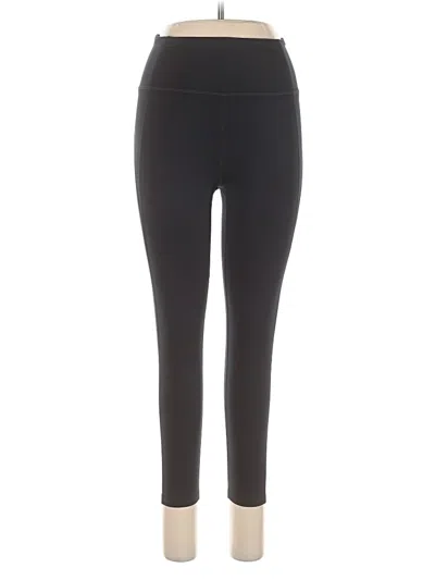 Pre-owned Girlfriend Collective Active Pants In Black