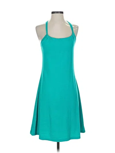Pre-owned Prana Casual Dress In Blue