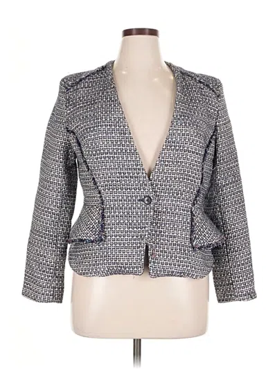 Pre-owned Banana Republic Blazer Jacket In Blue