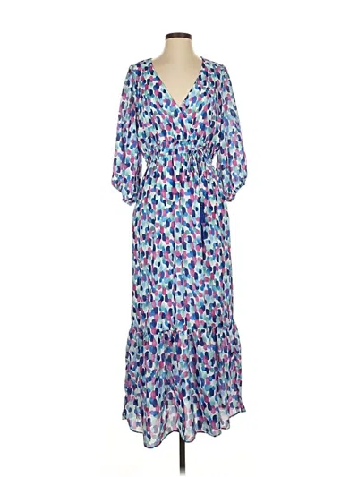 Pre-owned Tommy Bahama Casual Dress In Blue