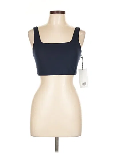 Pre-owned Girlfriend Collective Sports Bra In Blue