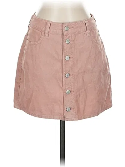 Pre-owned Pacsun Casual Skirt In Pink
