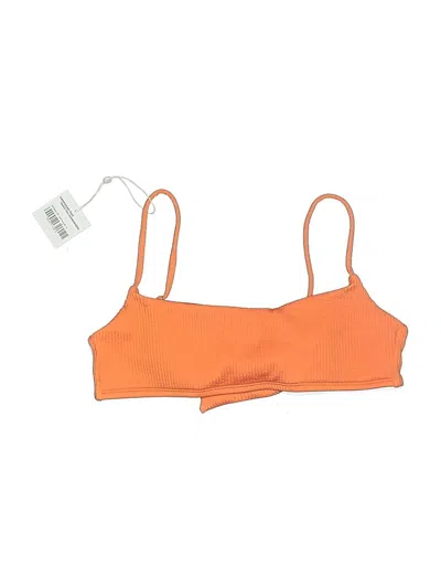 Monday Swimwear Swimsuit Top Orange Swimwear In Orange
