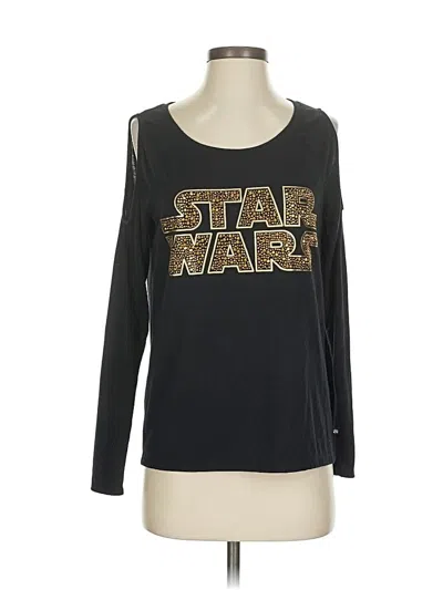 Pre-owned Star Wars Long Sleeve T-shirt In Black