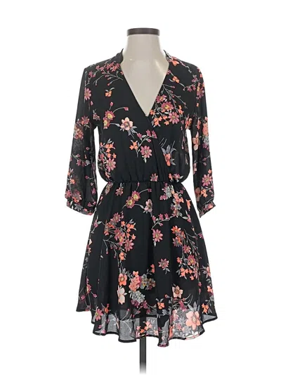 Pre-owned Lush Casual Dress In Black