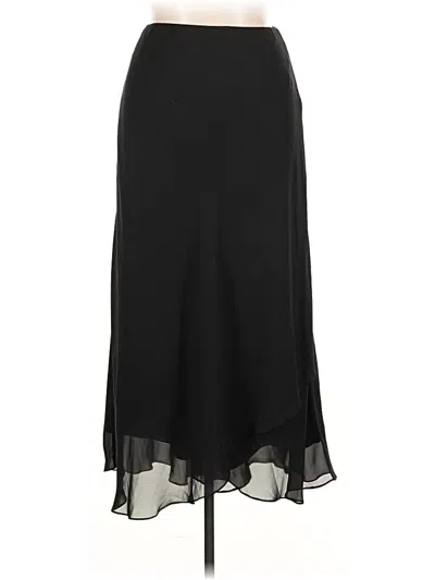 Pre-owned Alex Evenings Formal Skirt In Black