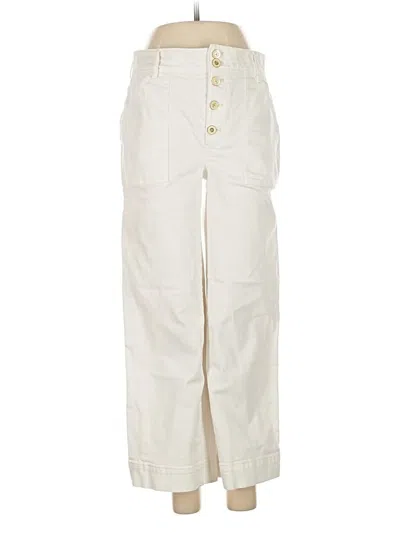 Pre-owned Spartina 449 Casual Pants In White
