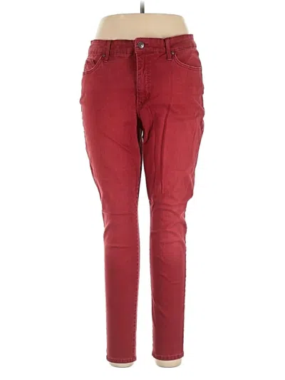 Pre-owned Gloria Vanderbilt Jeans In Red