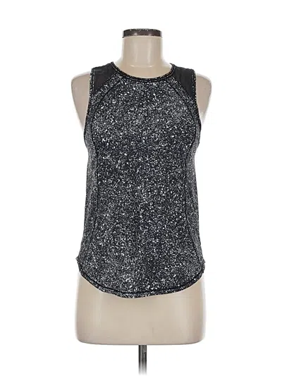 Pre-owned Lululemon Athletica Active Tank Top In Silver