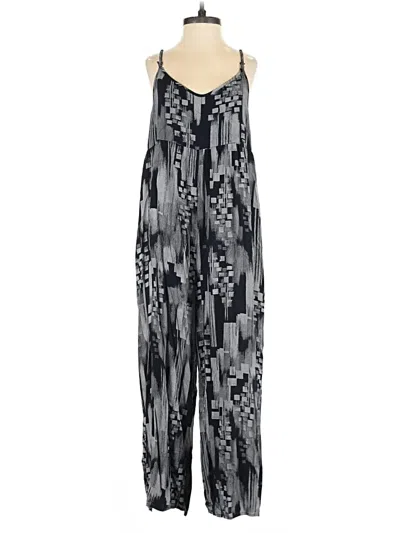 Pre-owned Assorted Brands Jumpsuit In Gray