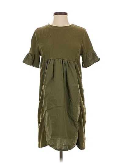 Pre-owned English Factory Casual Dress In Green