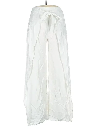 Pre-owned Peixoto Casual Pants In White