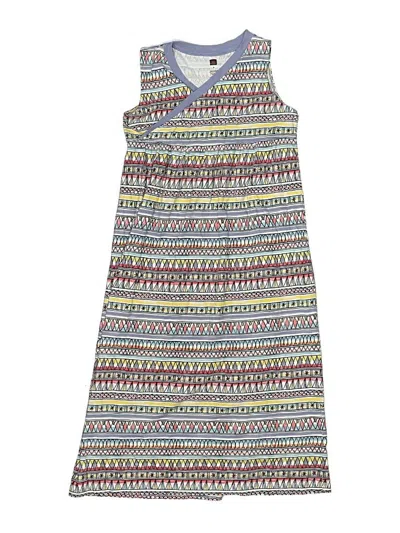 Pre-owned Tea Kids' Dress In Blue